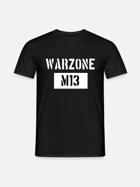 Warzone M13 - Gamer TShirt Merch Fanartikel Gamer - T-shirt homme - noir
