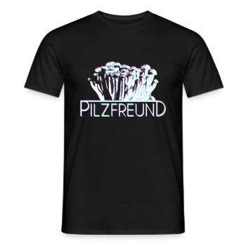 Pilze Bunt - Männer T-Shirt - Schwarz - Vorne - AI Model Male 178 light (178cm)