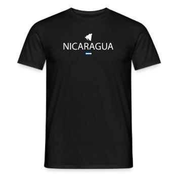 Nicaragua Reise - Männer T-Shirt - Schwarz - Vorne - AI Model Male 178 light (178cm)