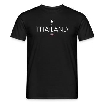 Thailand Holidays - Men's T-Shirt - black - Front - AI Model Male 178 light (178cm)