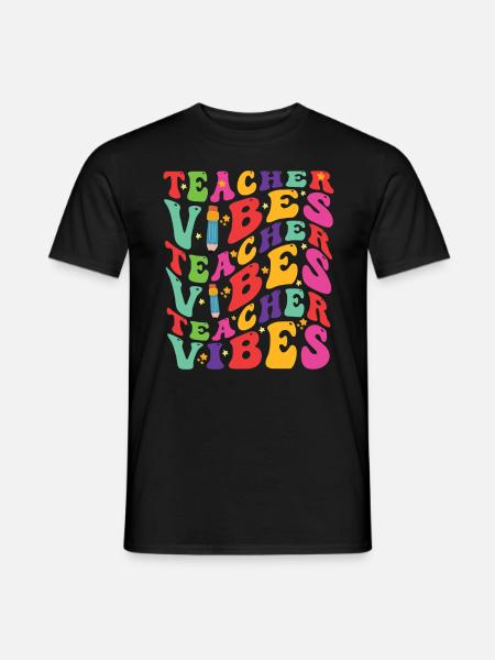 Vibrations de l’enseignant - T-shirt homme - noir