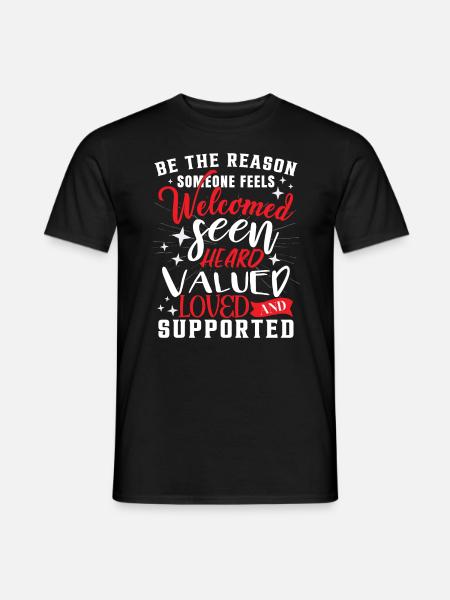 Social Worker - Men's T-Shirt - black