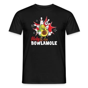 Kids Bowling drôle - T-shirt homme - noir - Devant - AI Model Male 178 light (178cm)