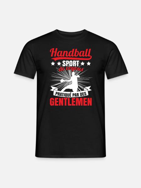 Entraîneur Handball - T-shirt homme - noir