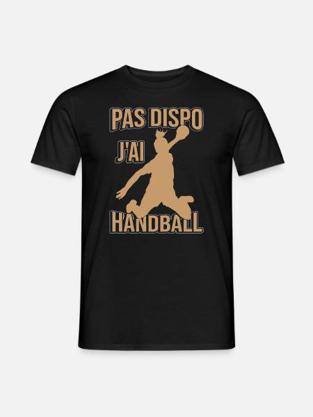 J'ai Handball - T-shirt homme - noir