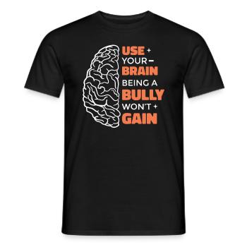 Unity Day | Bully Awareness | Anti-Bullying - Men's T-Shirt - black - Front - AI Model Male 178 light (178cm)