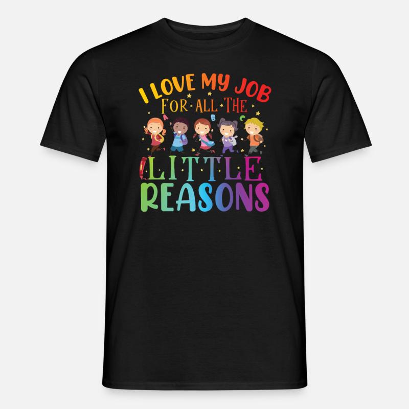 Teacher Assistant Educator Teaching - Männer T-Shirt - Schwarz