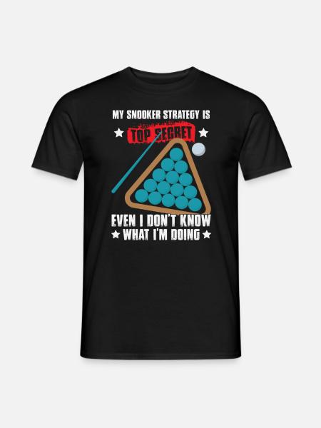 Snooker Player - Men's T-Shirt - black