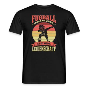 Fußball Fans Sprüche Kinder Fußballer - Männer T-Shirt - Schwarz - Vorne - AI Model Male 178 light (178cm)