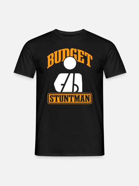 Funny Stuntman Broken Arm Joke - Men's T-Shirt - black