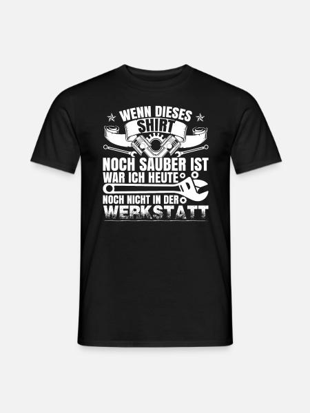 Werkstatt KFZ Mechaniker Automechaniker - Männer T-Shirt - Schwarz