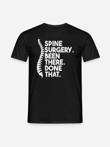 Spine Surgery - Men's T-Shirt - black