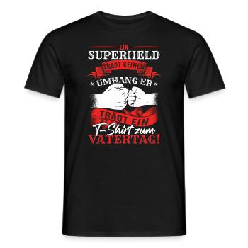 Witzige Vatertag Papa - Männer T-Shirt - Schwarz - Vorne - AI Model Male 178 light (178cm)