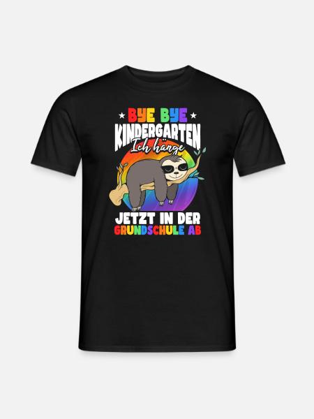 Grundschule Einschulung Schulkind Schulstart - Männer T-Shirt - Schwarz