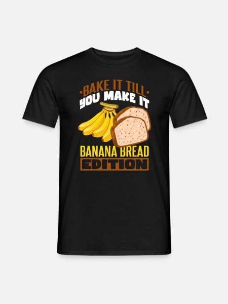 Banana Bread Edition - Men's T-Shirt - black