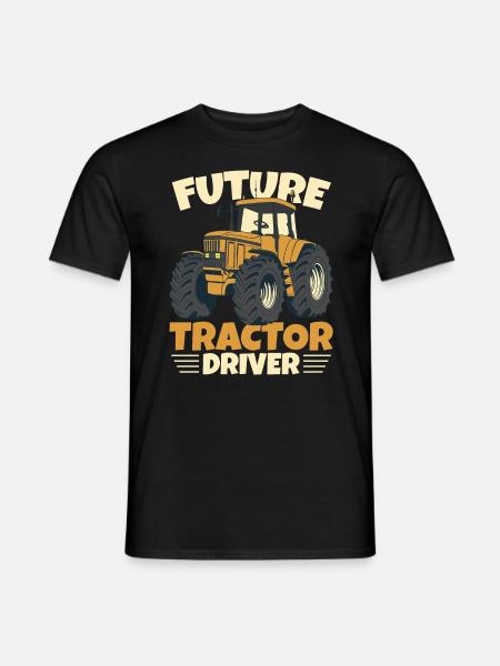 Future Tractor Driver - Men's T-Shirt - black