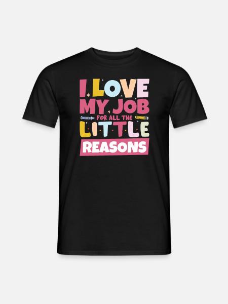 Childcare Teacher Daycare Provider - Men's T-Shirt - black