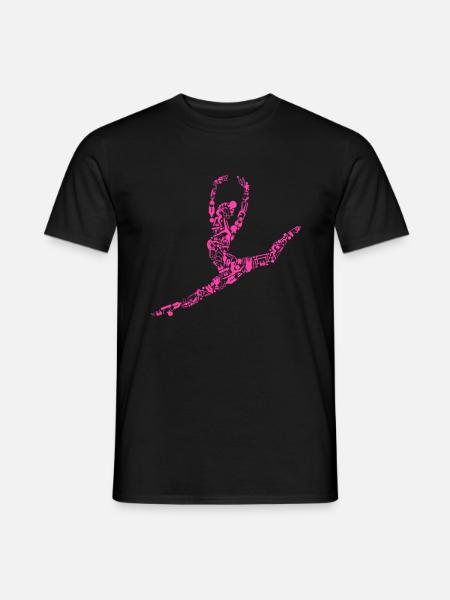 Gymnastique - T-shirt homme - noir