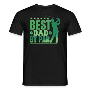 Bester Vater nach Par - Männer T-Shirt - Schwarz - Vorne - AI Model Male 178 light (178cm)