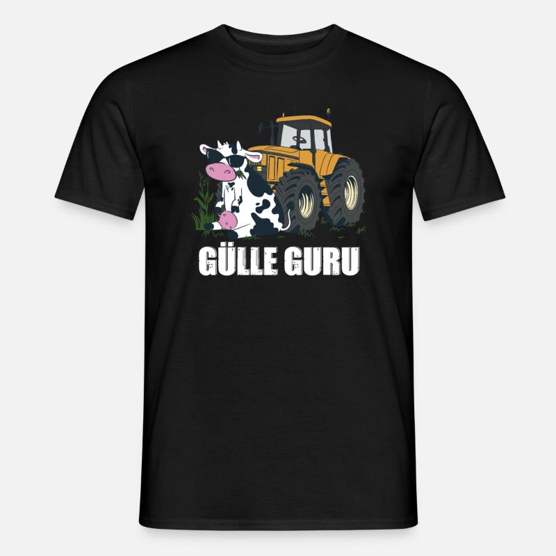 Gülle Guru - Männer T-Shirt - Schwarz