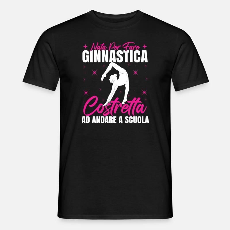 Ginnasta Ginnastica Ritmica Ginnastica Artistica - T-shirt uomo - nero
