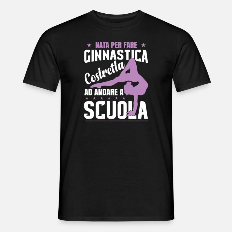 Ginnastica Artistica Ginnastica Ritmica Ginnasta - T-shirt uomo - nero