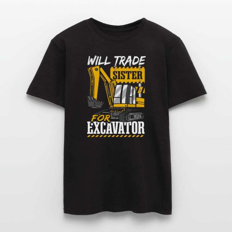 Wird Schwester gegen Bagger eintauschen Männer T-Shirt