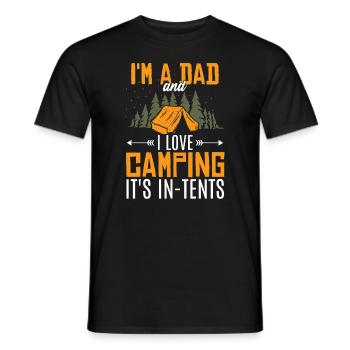 Papa plaisante drôle Fête des pères - T-shirt homme - noir - Devant - AI Model Male 178 light (178cm)