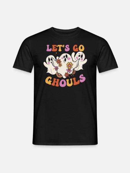 Let's Go Ghouls Halloween - Men's T-Shirt - black
