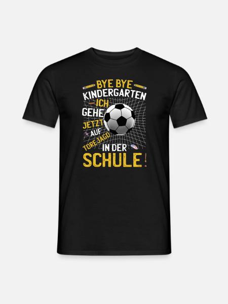 Schulkind Einschulung Schultüte Jungen - Männer T-Shirt - Schwarz