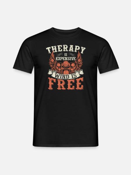 Blague de moto - T-shirt homme - noir