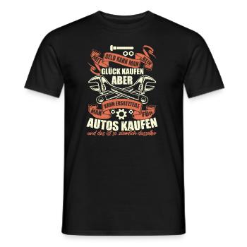Automechaniker Sprüche Lustig Auto KFZ - Männer T-Shirt - Schwarz - Vorne - AI Model Male 178 light (178cm)