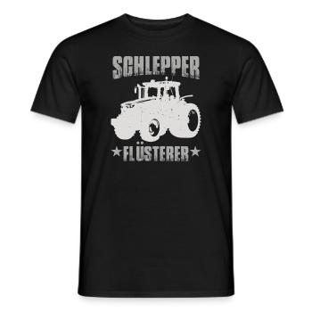 Traktor Sprüche Lustig - Männer T-Shirt - Schwarz - Vorne - AI Model Male 178 light (178cm)