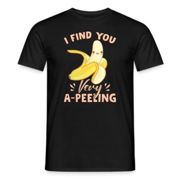 Banane Fruit Femmes Banane - T-shirt homme - noir - Devant - AI Model Male 178 light (178cm)