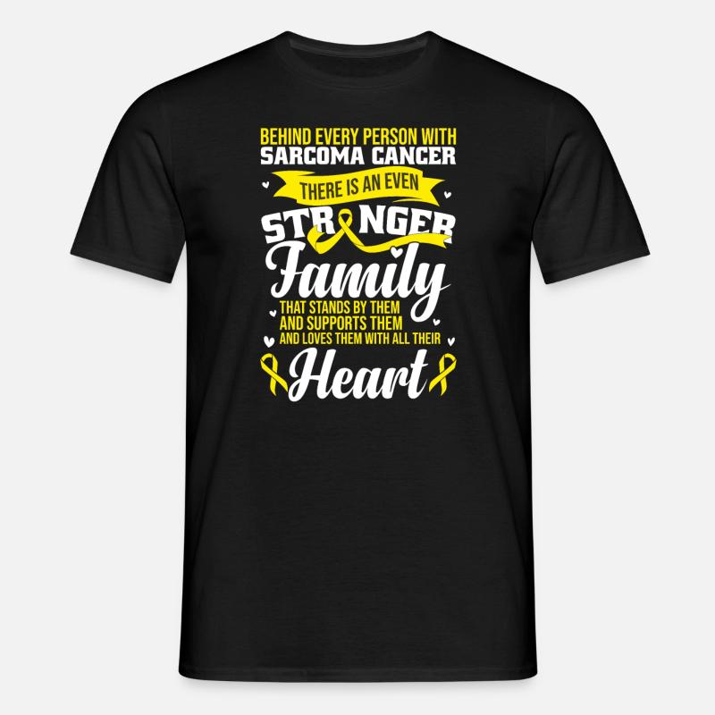 Sarcoma Support - Men's T-Shirt - black