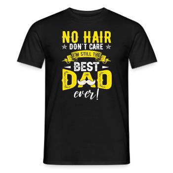 Ich bin immer noch der beste Vater aller Zeiten - Männer T-Shirt - Schwarz - Vorne - AI Model Male 178 light (178cm)