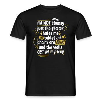 Sarcasme Citation Ironique Humour - T-shirt homme - noir - Devant - AI Model Male 178 light (178cm)