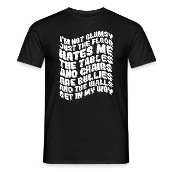 Cadeau maladroit - T-shirt homme - noir - Devant - AI Model Male 178 light (178cm)