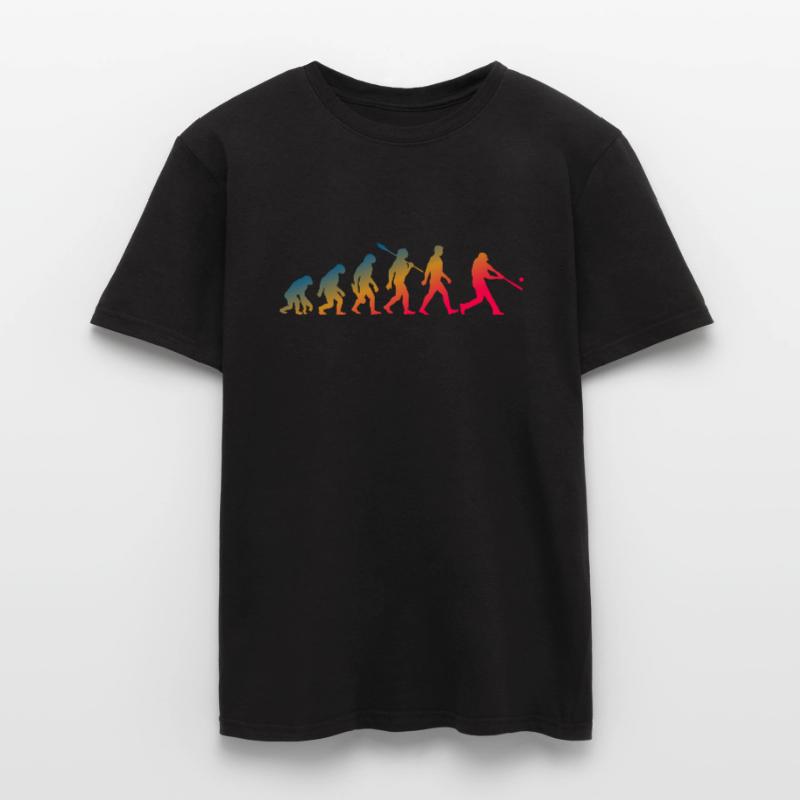 Evolution Baseball Batter Men’s T-shirt
