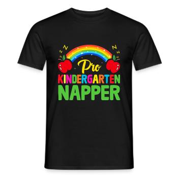 Pro Kindergarten Napper Schule Lehrer Schüler - Männer T-Shirt - Schwarz - Vorne - AI Model Male 178 light (178cm)