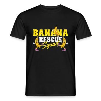 Banane Fruit Lover Banane - T-shirt homme - noir - Devant - AI Model Male 178 light (178cm)
