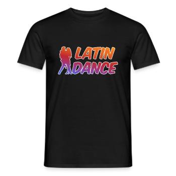 Latein Tanz Latin Tanzen Tänzer Geschenkidee - Männer T-Shirt - Schwarz - Vorne - AI Model Male 178 light (178cm)