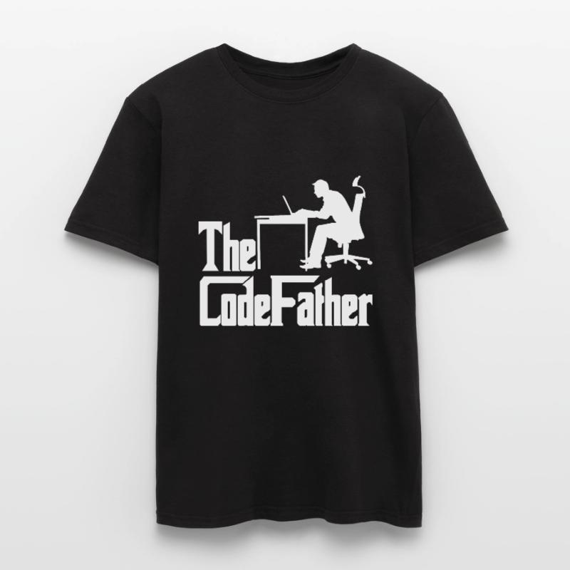 The Codefather Programmer Coder Developer Software Männer T-Shirt