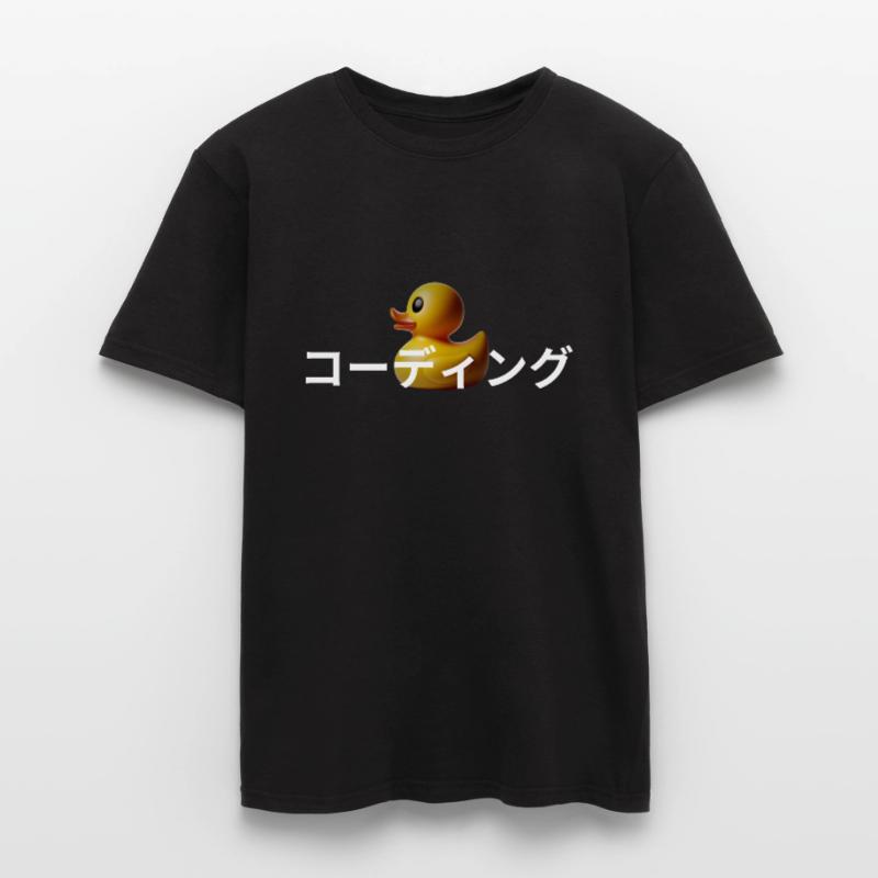 LUZILLION CODER COUTURE, DÉBOGAGE DE RUBBER DUCK T-shirt homme