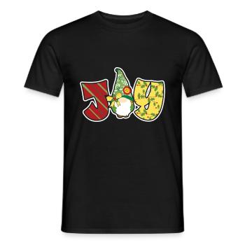 Noël Noël Gnomies - T-shirt homme - noir - Devant - AI Model Male 178 light (178cm)