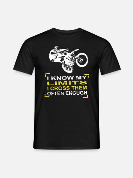 Motorcross - Motorcross - Supercross - Heren T-shirt - zwart