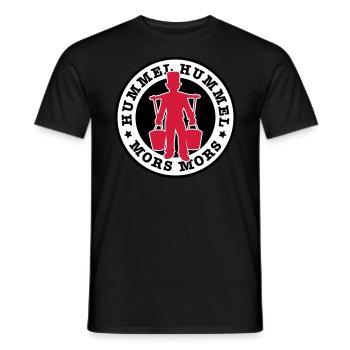 01 Hummel Hummel Mors Mors Hamburg - Männer T-Shirt - Schwarz - Vorne - AI Model Male 178 light (178cm)