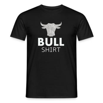 Bull shirt - Männer T-Shirt - Schwarz - Vorne - AI Model Male 178 light (178cm)