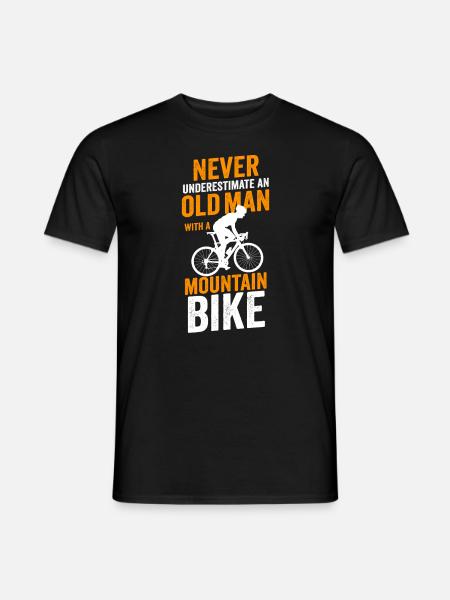 VTT - T-shirt homme - noir