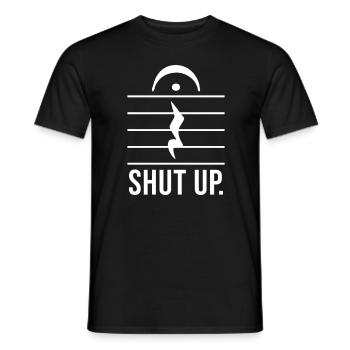 Orchestra wind instrument marching band - Men's T-Shirt - black - Front - AI Model Male 178 light (178cm)